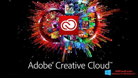 Zrzut ekranu Adobe Creative Cloud na Windows 8.1