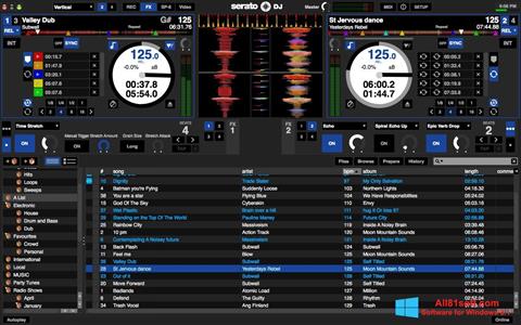 Zrzut ekranu Serato DJ na Windows 8.1