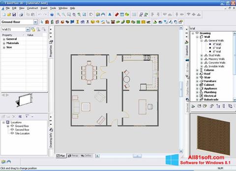 Zrzut ekranu FloorPlan 3D na Windows 8.1