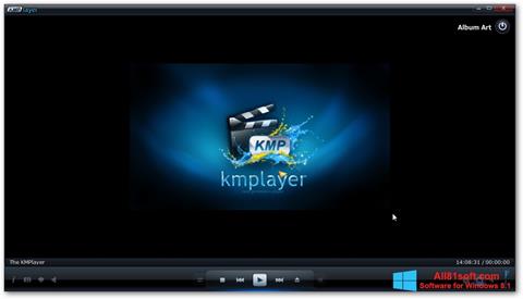 Zrzut ekranu KMPlayer na Windows 8.1