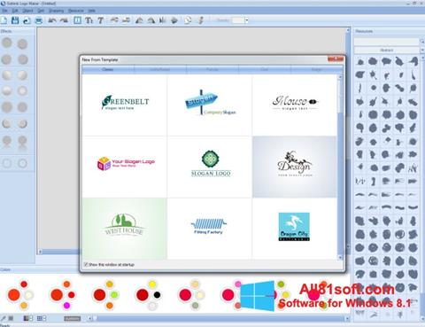 Zrzut ekranu Sothink Logo Maker na Windows 8.1