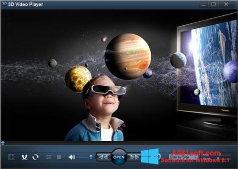 Zrzut ekranu 3D Video Player na Windows 8.1