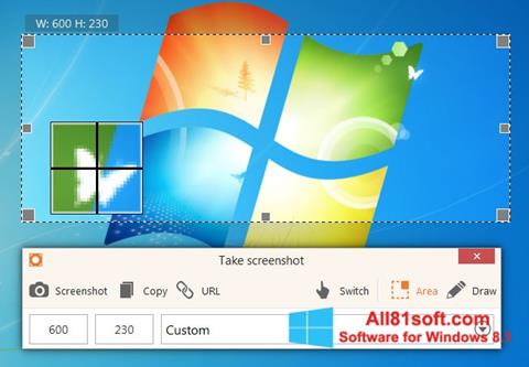 Zrzut ekranu ScreenShot na Windows 8.1