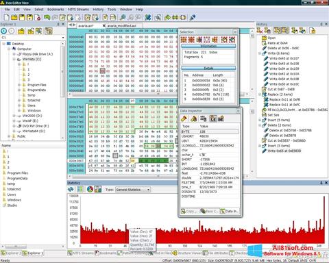 Zrzut ekranu Hex Editor Neo na Windows 8.1