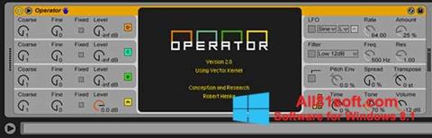 Zrzut ekranu OperaTor na Windows 8.1
