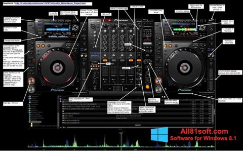 Zrzut ekranu Virtual DJ na Windows 8.1