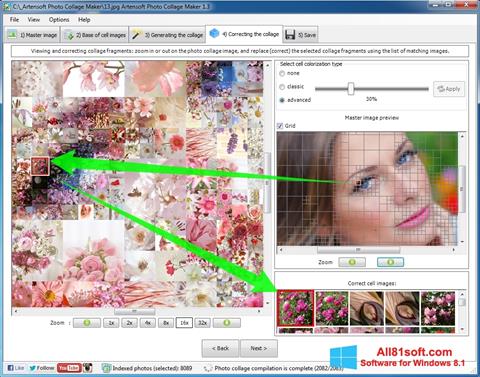 Zrzut ekranu Photo Collage na Windows 8.1