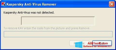 Zrzut ekranu KAVremover na Windows 8.1