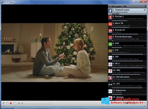 Zrzut ekranu IP-TV Player na Windows 8.1