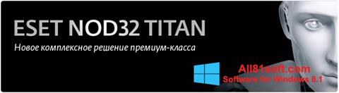 Zrzut ekranu ESET NOD32 Titan na Windows 8.1