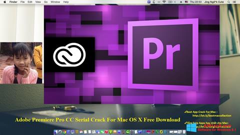 Zrzut ekranu Adobe Premiere Pro CC na Windows 8.1