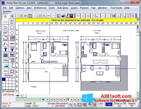Zrzut ekranu Home Plan Pro na Windows 8.1