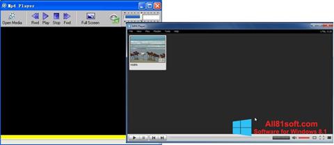 Zrzut ekranu MP4 Player na Windows 8.1