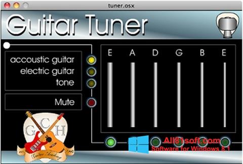 Zrzut ekranu Guitar Tuner na Windows 8.1