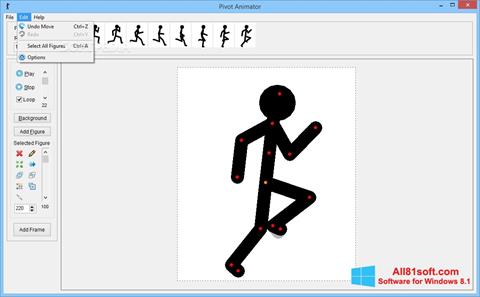 Zrzut ekranu Pivot Animator na Windows 8.1