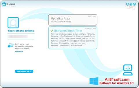 Zrzut ekranu Soluto na Windows 8.1