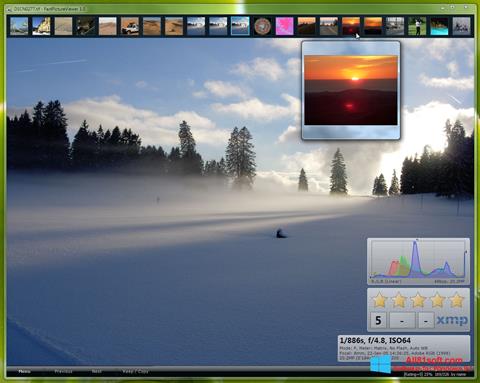 Zrzut ekranu FastPictureViewer na Windows 8.1